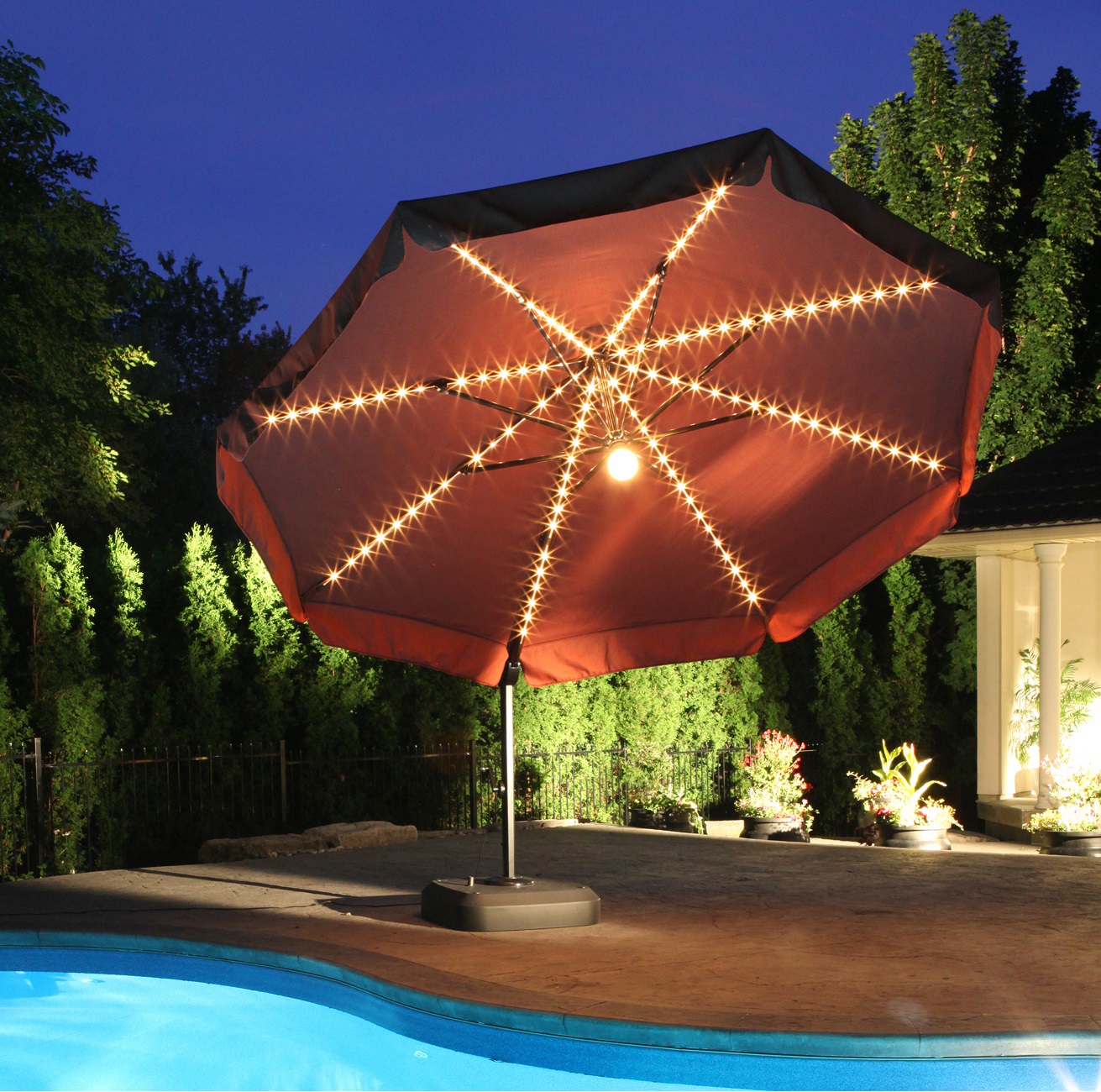 10 Best Solar Umbrella Lights light.style